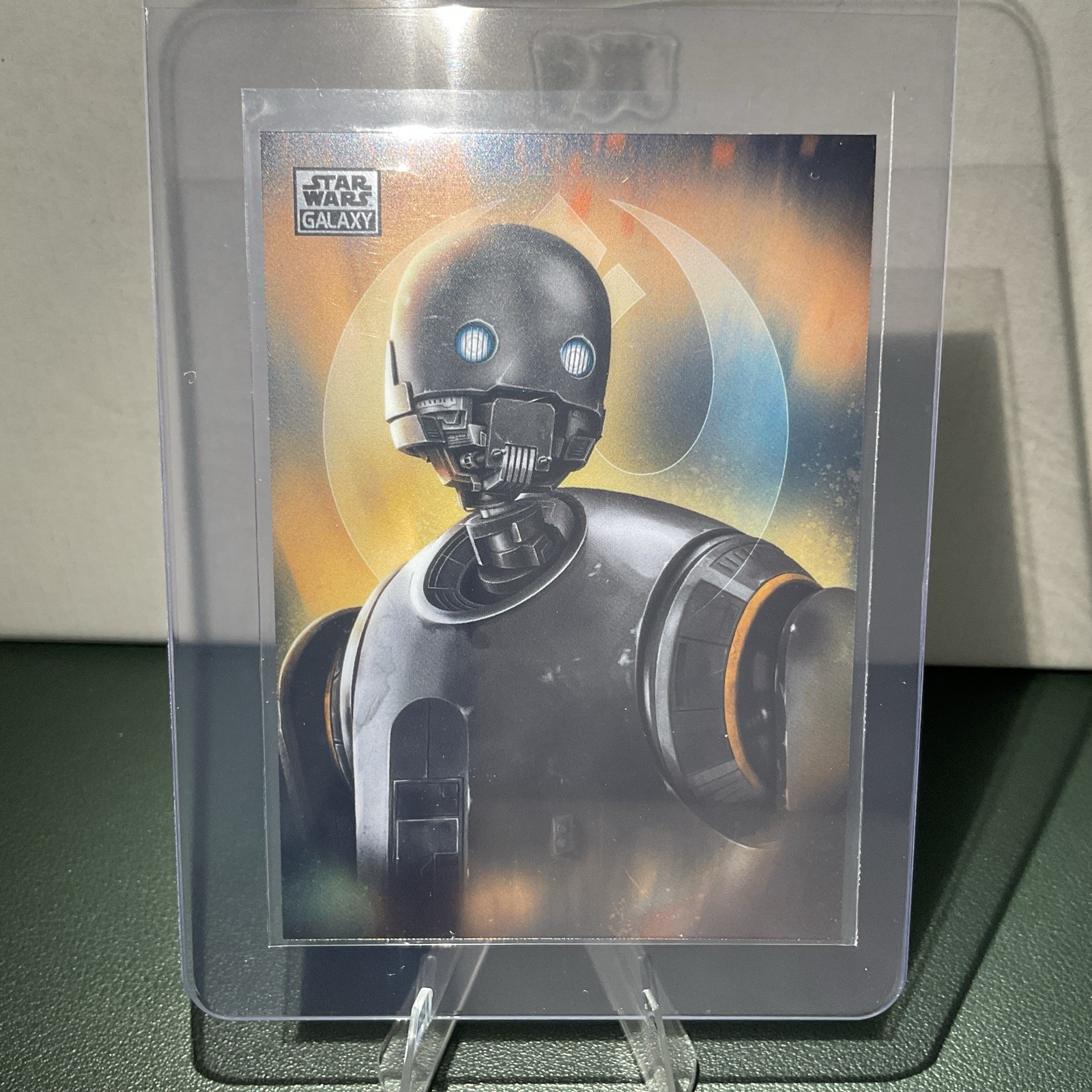 2026 Topps Chrome Star Wars Galaxy #ARO-3 Art Of Rogue One K-2SO