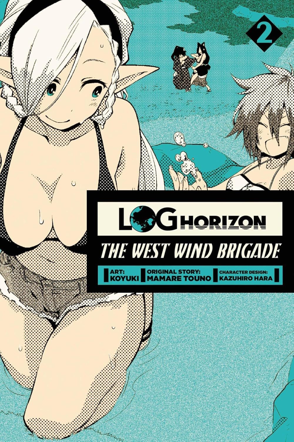 Log Horizon The West Wind Brigade Vol 2 Ex Biblioteca Usato Inglese Manga Grafica No