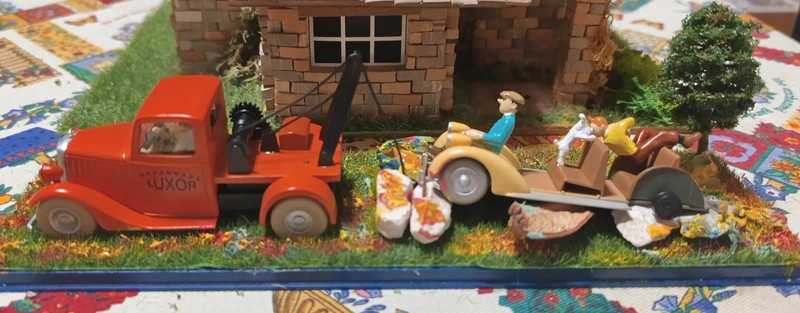 Diorama personal Tintín
