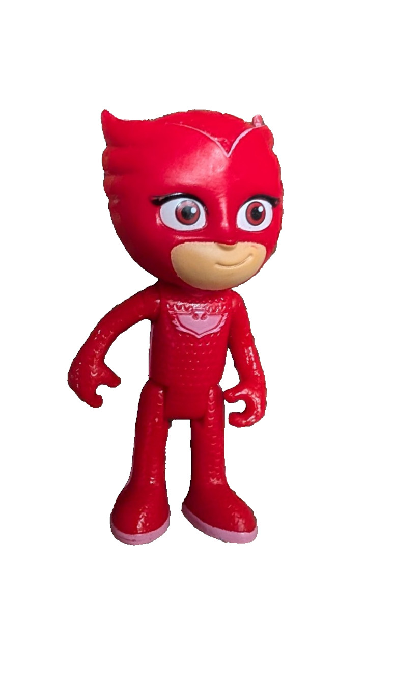 PJ Masks Owlette Red Action Figure Giocattolo Frog Box Disney Junior Alto 4"