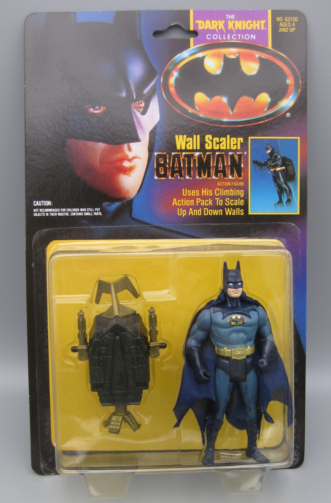 Kenner The Dark Knight Collection Wall Scaler Batman Modellino 1990 NUOVO