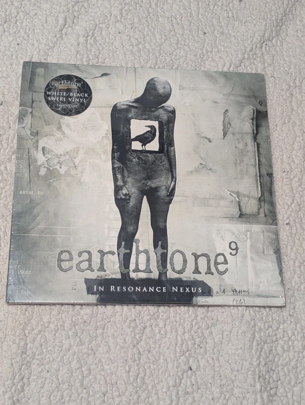 Vinyl Earthtone9 In Resonance Nexus white black swirl limited sealed