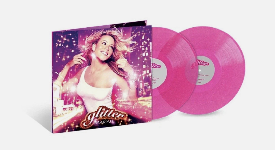 Mariah Carey Glitter 25th Anniversary Glittering Pink 2LP Vinyl *PRESALE 10/30