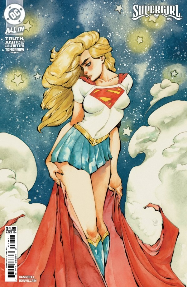 Supergirl #18 Cvr C Chuma Hill Card variante stock
