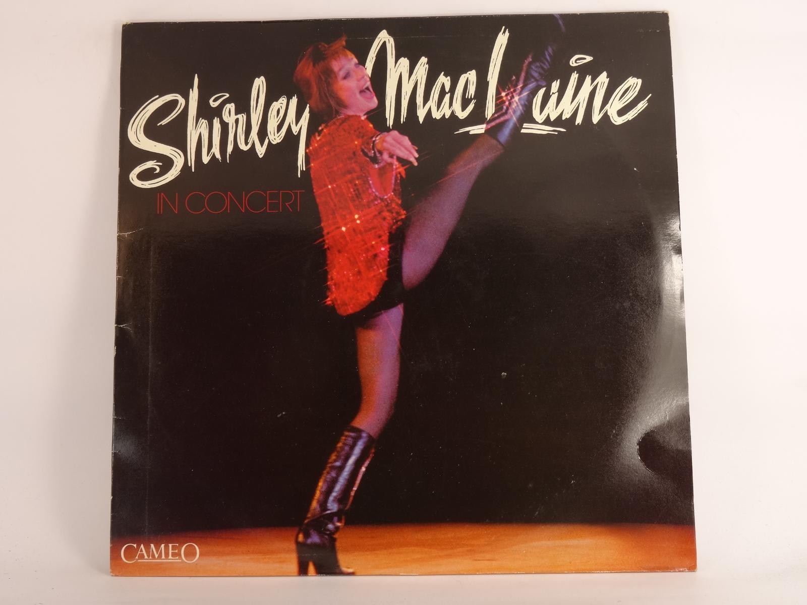 SHIRLEY MCCLAINE IN CONCERT (UK) (B) 9 Track LP CBS