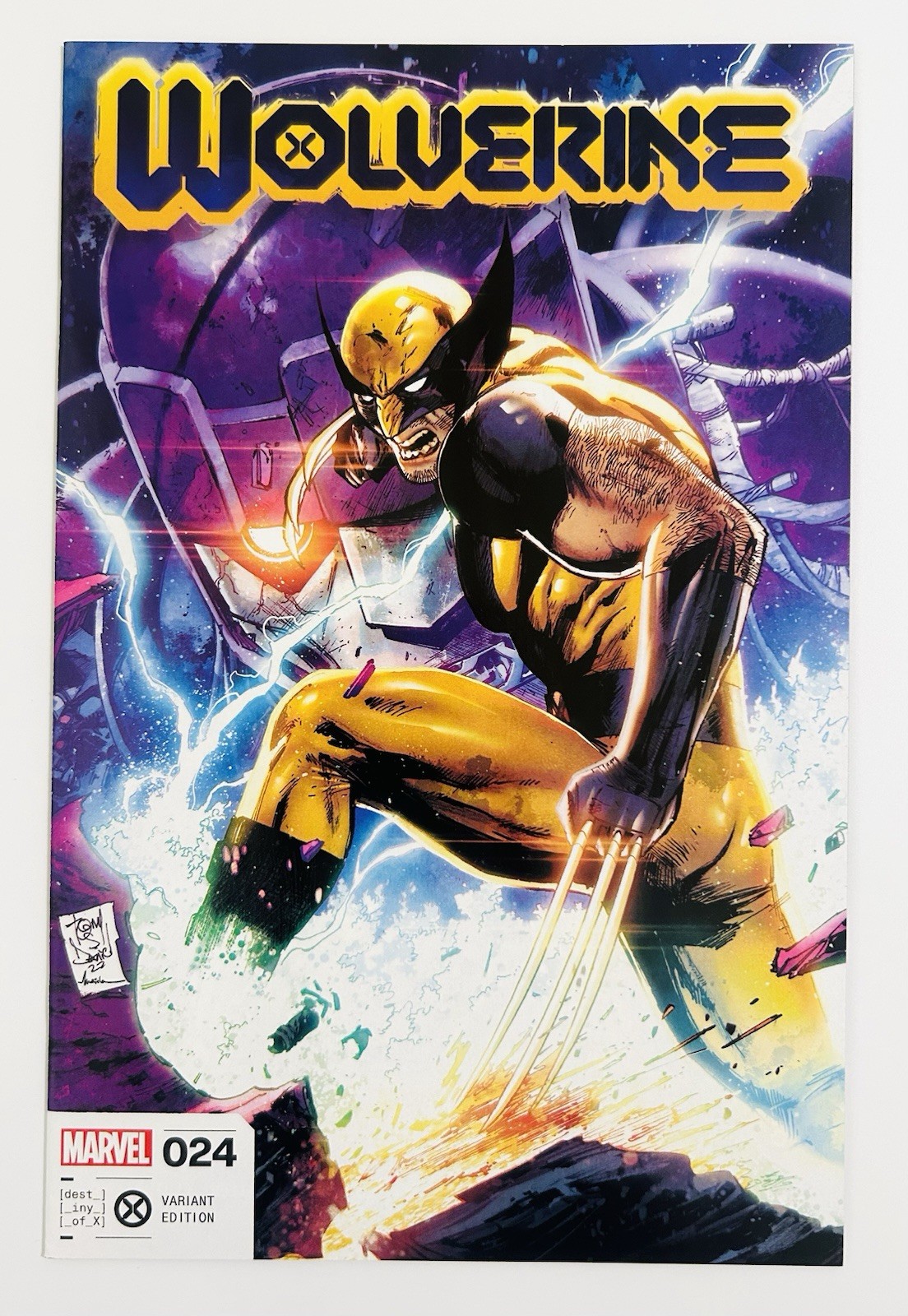 Wolverine #24 Tony Daniel abito commerciale esclusivo variante 2022 X-Men