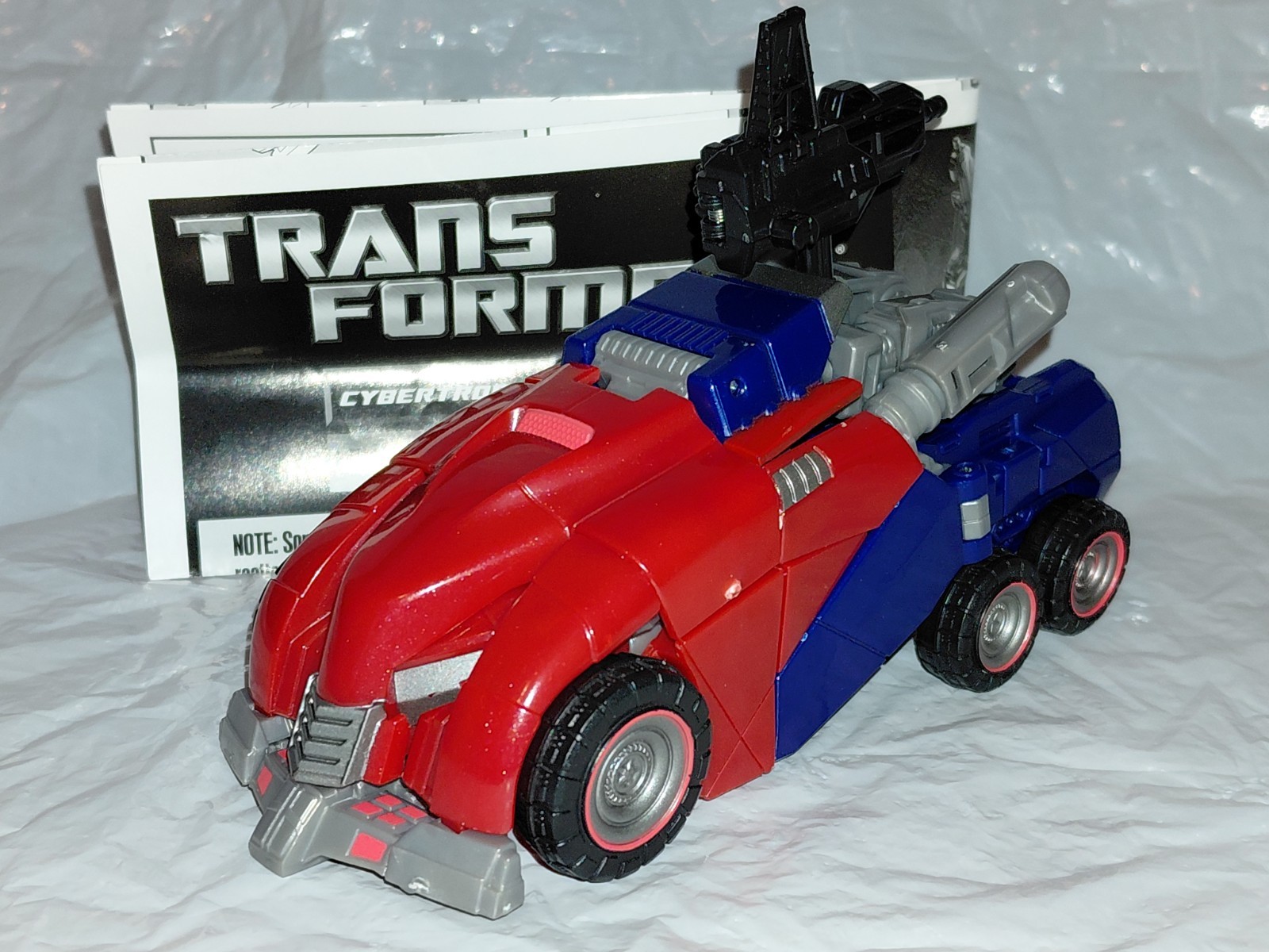 Transformers War For Cybertron Deluxe Optimus Prime 2010 usato (leggere descrizione)