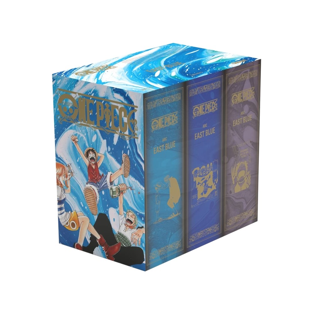GLÉNAT One Piece  East Blue Box Set Volumes 01 To 12 (French) 01 by Eiichiro Oda