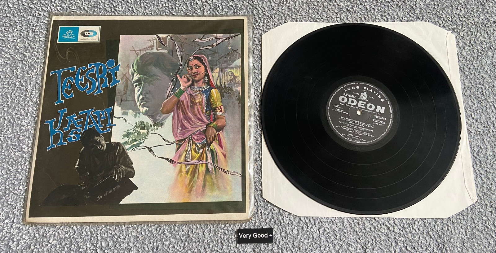 Shankar Jaikishan – Teesri Kasam - 12" Vinyl - 3AEX 5094 - Very Good+ Condition