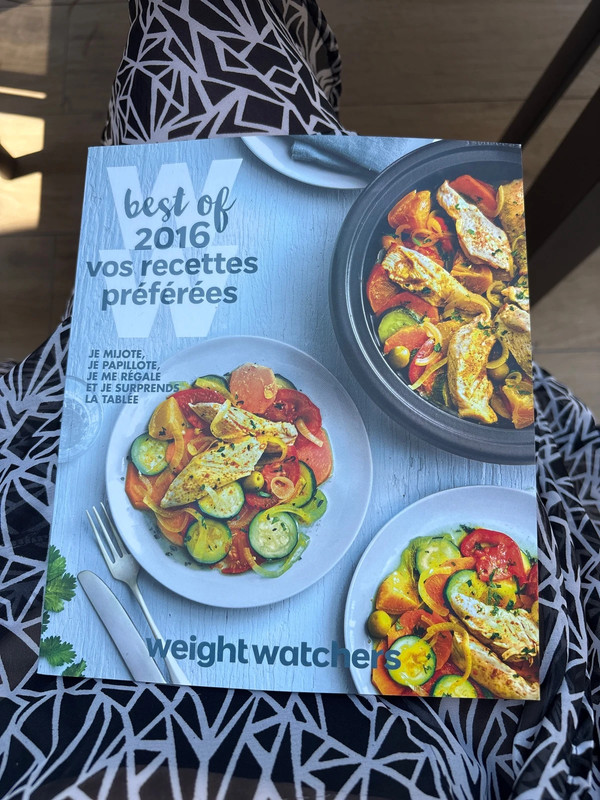Livre de recette weight watchers