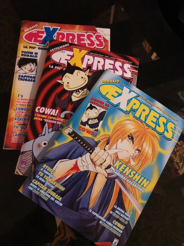 Set riviste manga Express nr 2 3 e 7