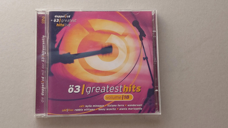 Doppel-CD Ö3 Greatest Hits Vol. 18 - 2002