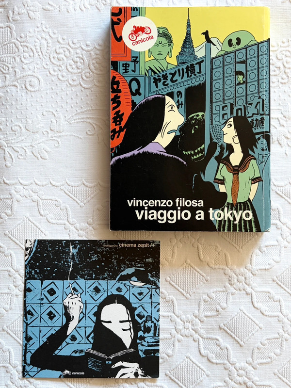 Viaggio a Tokyo Vincenzo Filosa Graphic Novel edizione Canicola