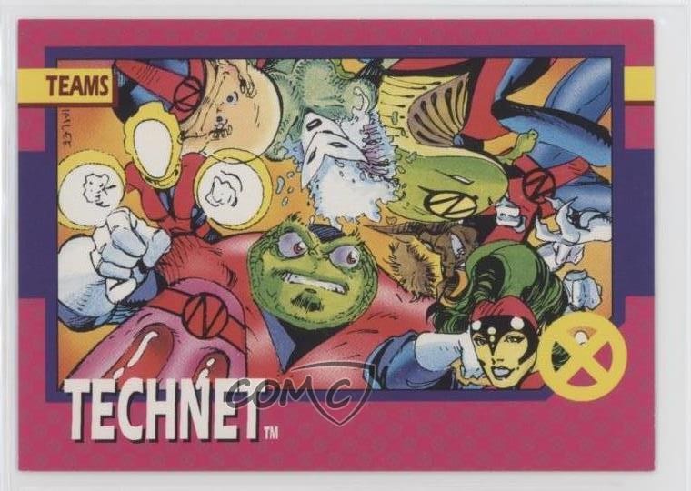 1992 Impel Marvel X-Men Technet #80 17wg