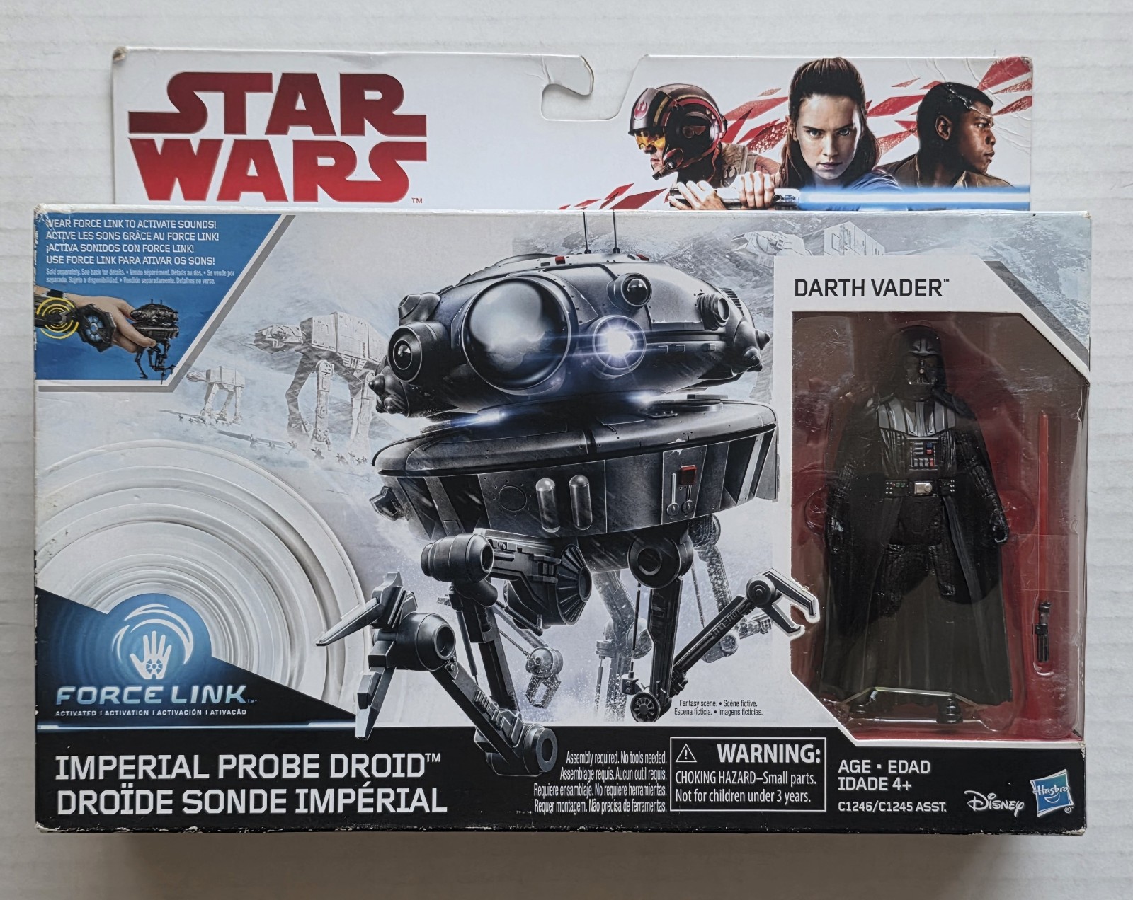 Star Wars Forcelink Sonda Imperiale Droide e Darth Vader - Nuovo, Sigillato