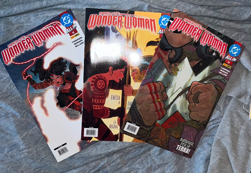 Absolute Wonder Woman 12, 13 e 14