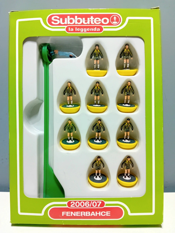 Subbuteo La Leggenda n.113 Squadra Fenerbahce 🇹🇷 2006/07 Nuova
