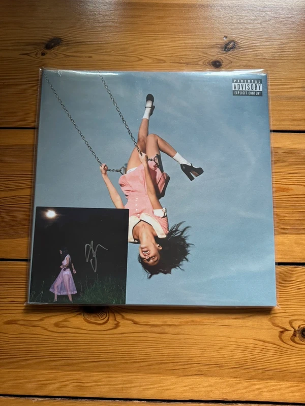 Olivia Rodrigo LP Pink Vinyl Signierte Art Card Neu OVP