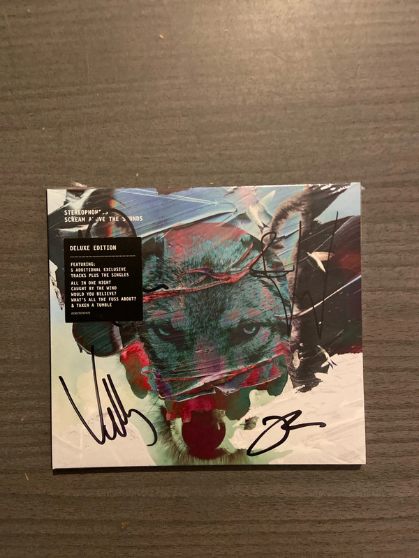 Stereophonics - Scream above the sounds - Signed CD