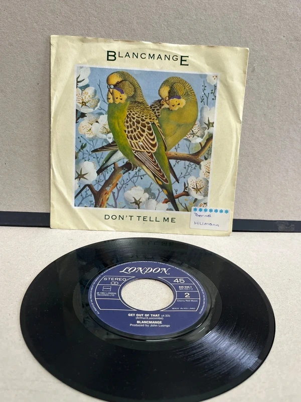 Disque vinyle 45 tours Blancmange