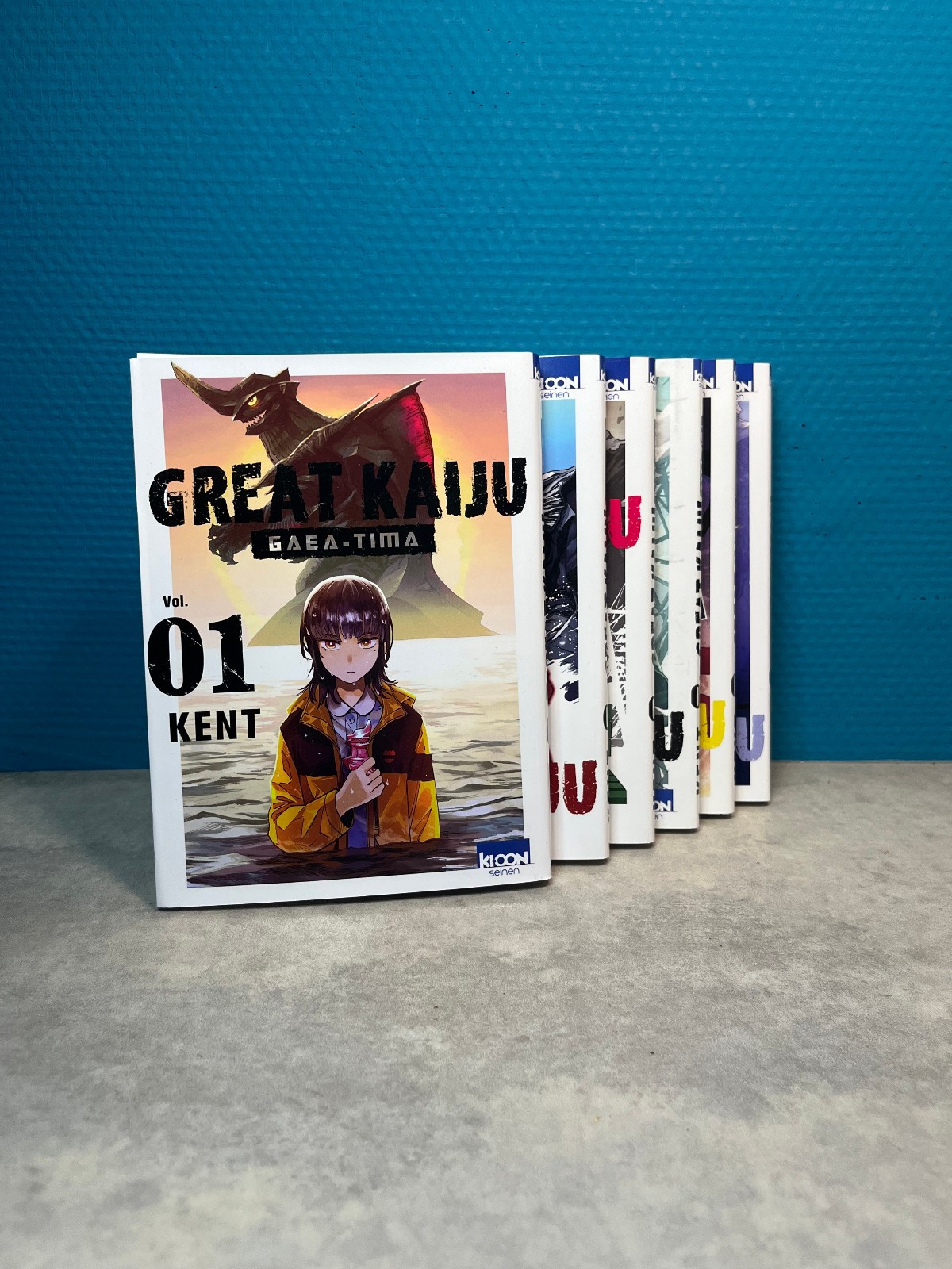 manga : great kaiju - collection complete 6 tomes ( neuf )