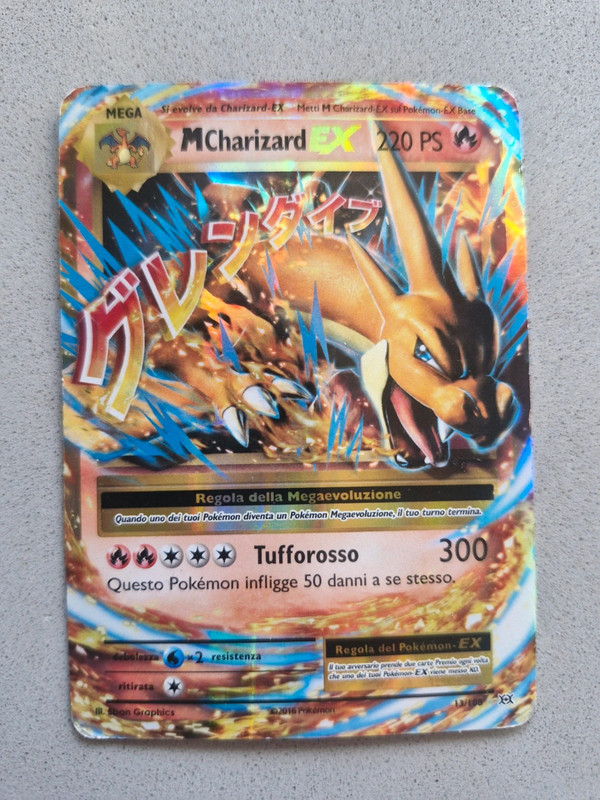 Carta Pokemon Mega Charizard EX