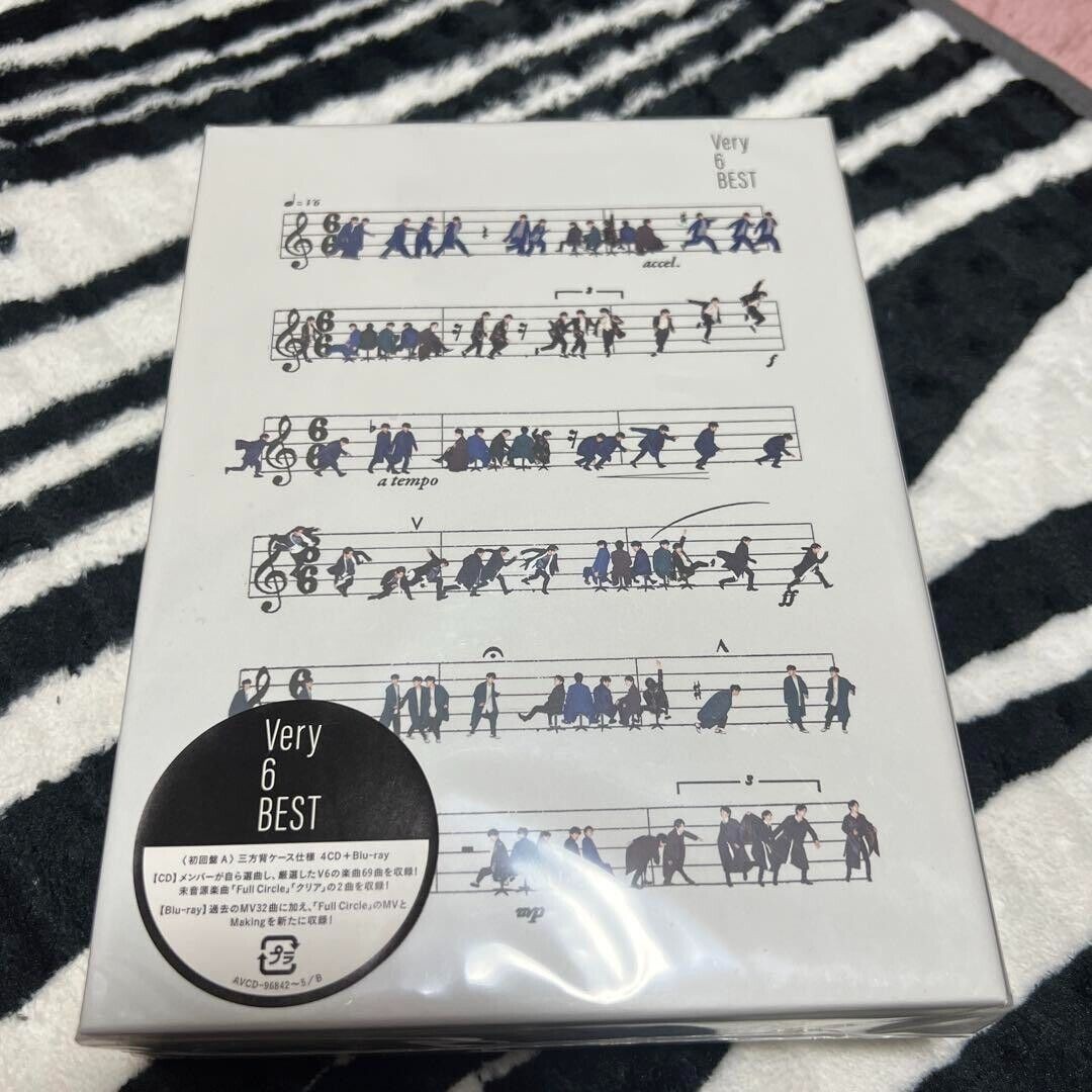 V6 Very6 BEST Prima edizione limitata tipo A ver. Set CD Blu-ray AVCD-96842...