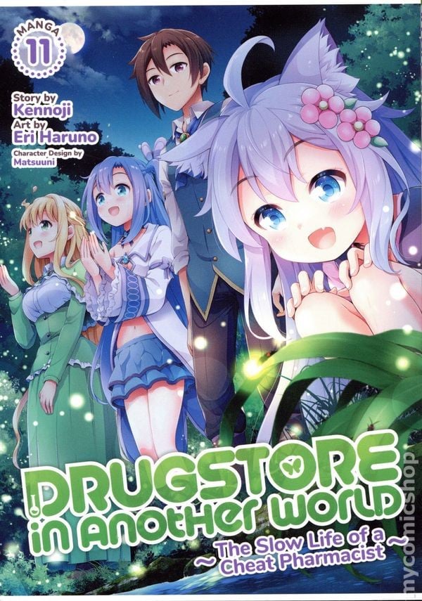Drugstore in Another World Slow Life of a Cheat Pharmacist GN Manga #11 quasi nuovo 2024