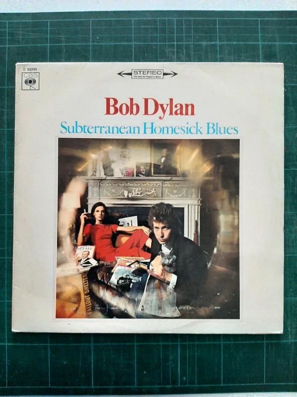 LP Folk Rock : Bob Dylan - Subterranean Homesick Blues - CBS 1972