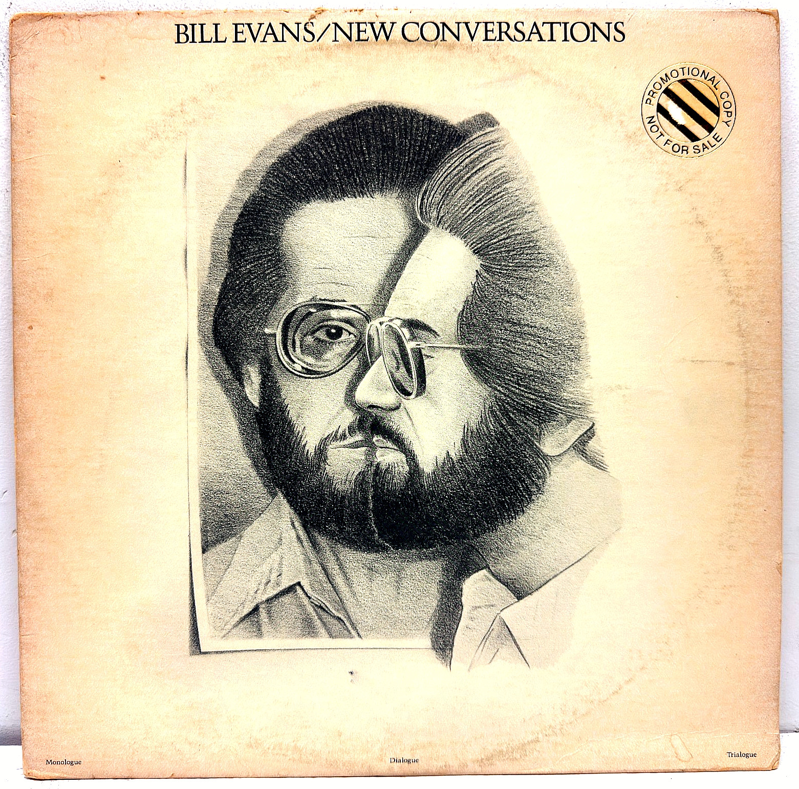 Bill Evans New Conversations 1978 Vinyl Warner Bros Records 1st Press