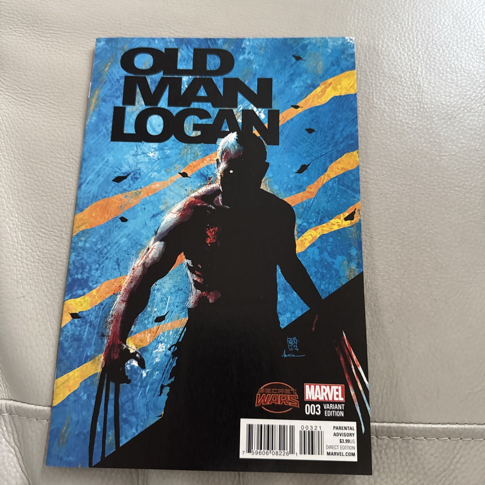 Old Man Logan #003 Sorrentino Variante Edizione 2015