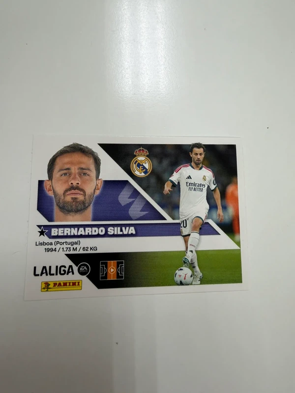Cromo Bernado Silva “últimos fichajes 21”