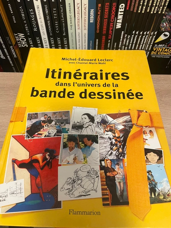 Itinéraires dans l’univers de la bande dessinée.