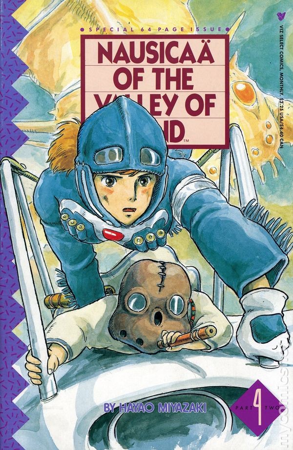 Nausicaa della Valle del Vento Parte 2 #4 FN 1990 Immagine Stock
