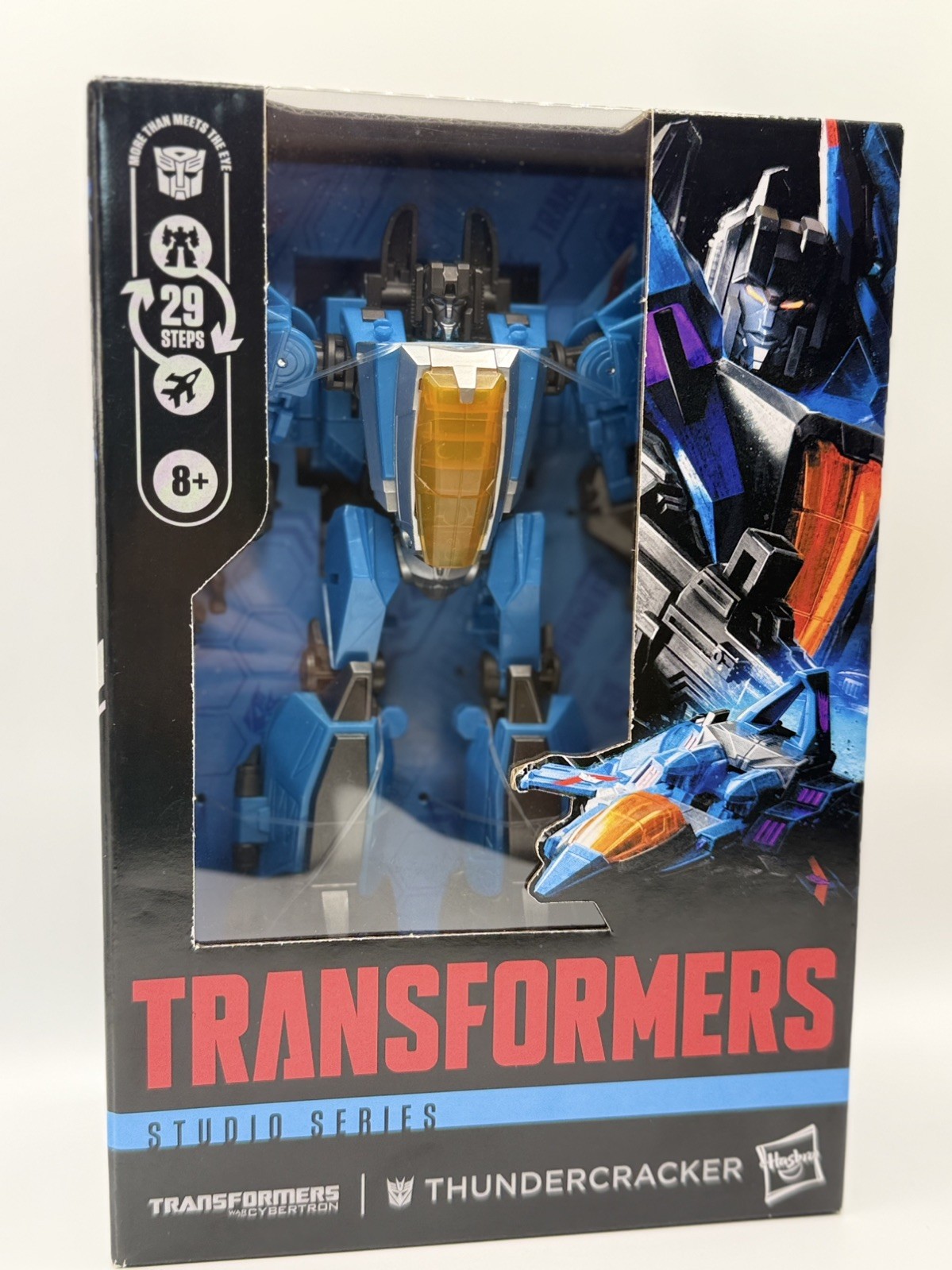 Hasbro Transformers Studio Series Modellino Thundercracker Transforming