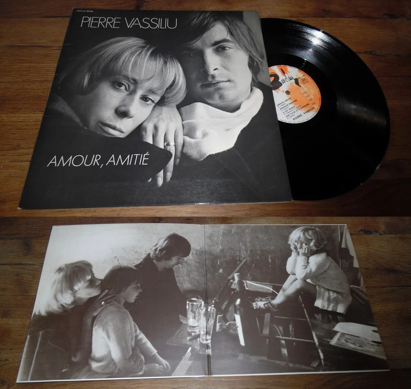 Pierre Vassiliu – Amour Amitié LP ORG French Barclay Superb Pop 70' BIEM