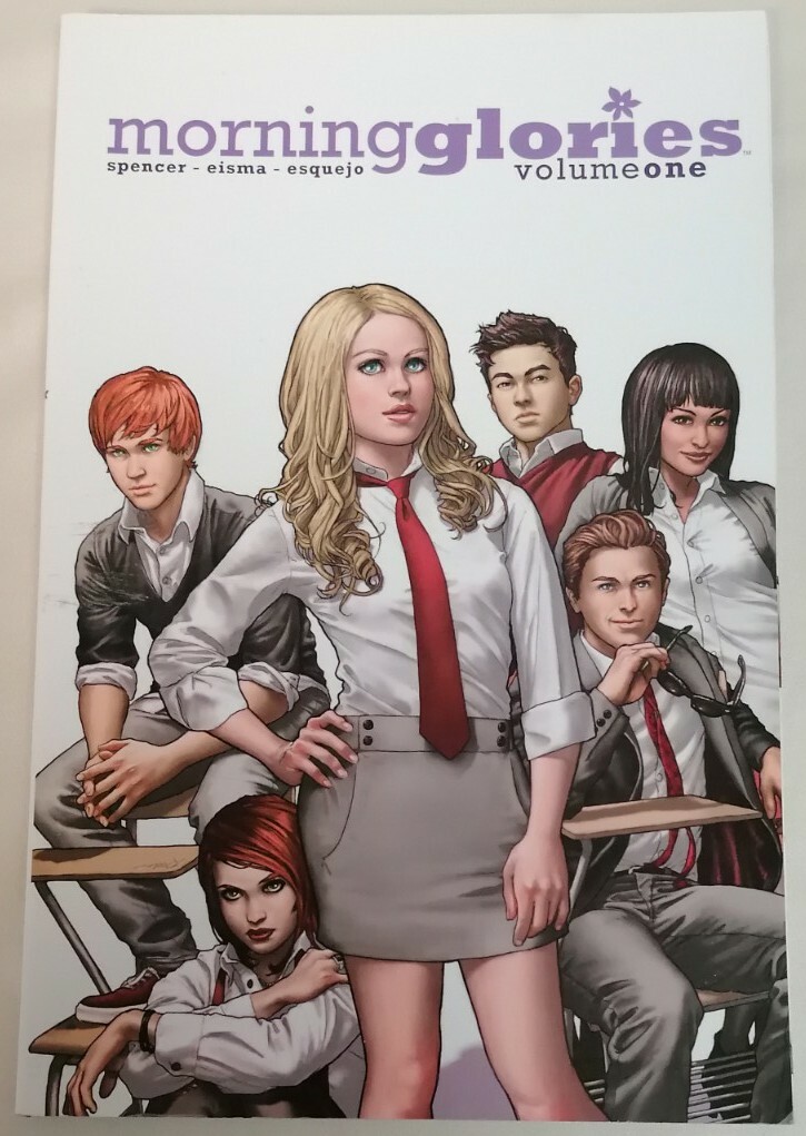 GRAPHIC NOVEL - *1st Print TPB* Image Morning Glories Vol 1 2011 Spencer Eisma