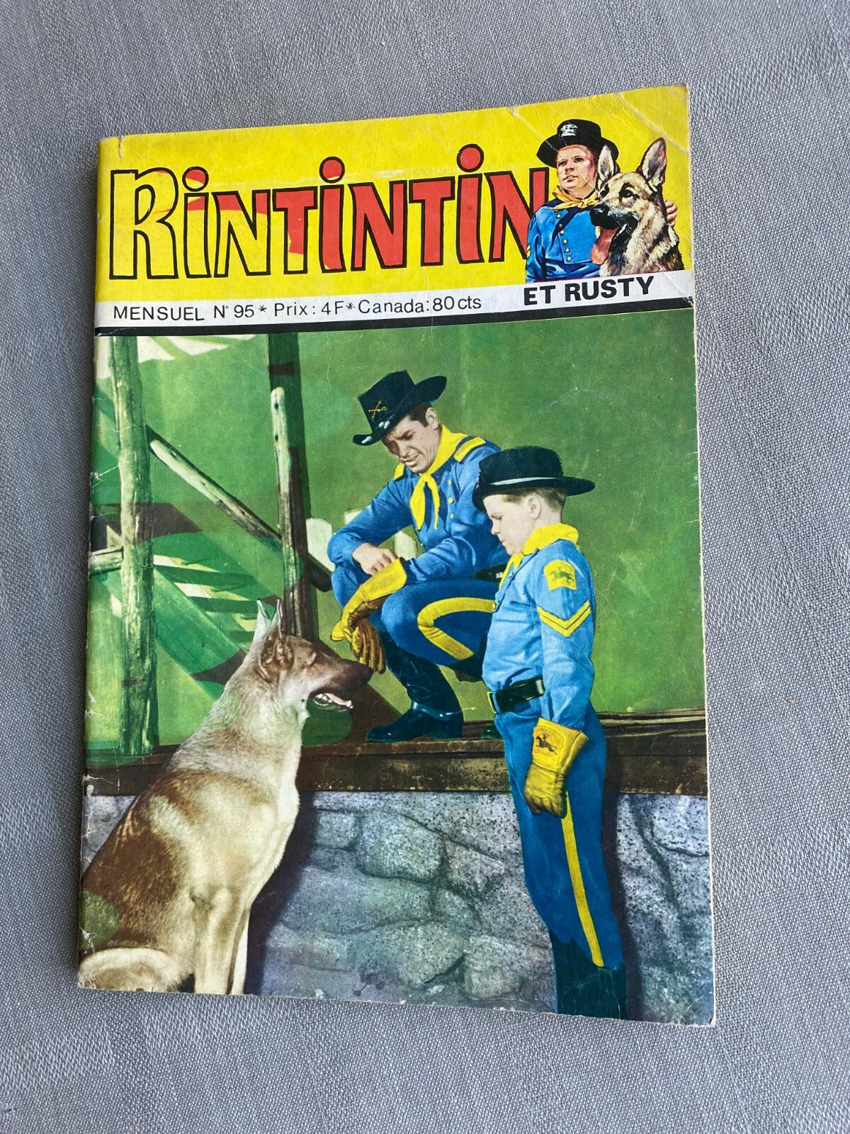 RIN TIN TIN N°95 2A SERIE 1977 IN BUONE CONDIZIONI