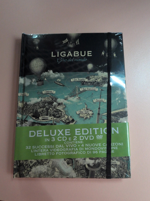 Cofanetto Ligabue giro del mondo