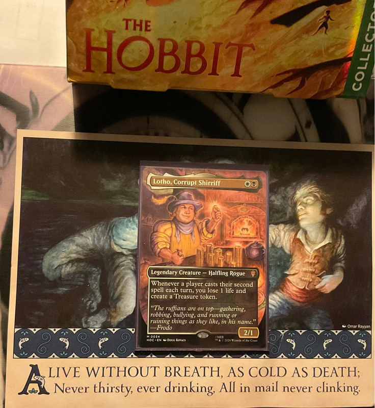 HOC #34, V.1., Lotho, Corrupt Shirriff, The Hobbit Eternal, mtg