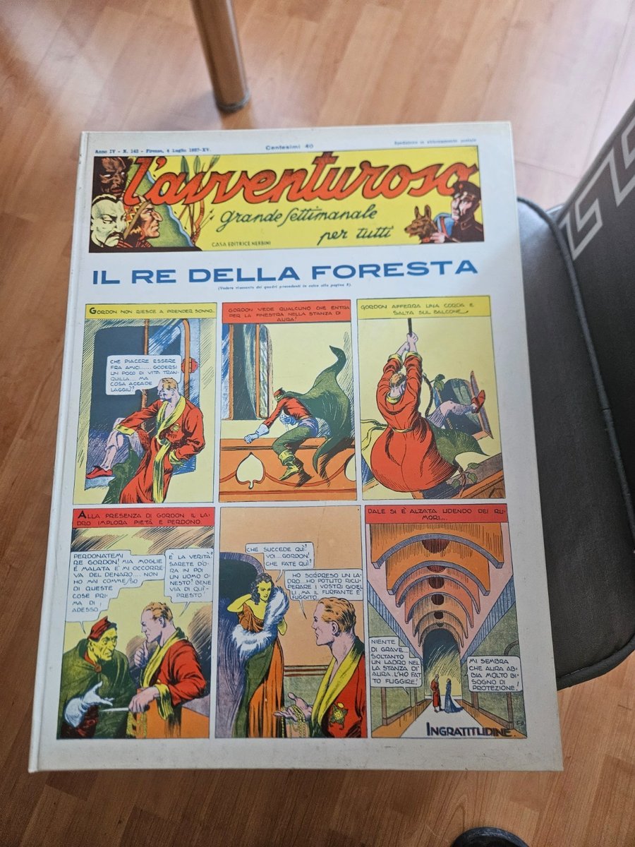 L'AVVENTUROSO GIGANTE MAXI  IL RE DELLA FORESTA   ANNO IV N 142