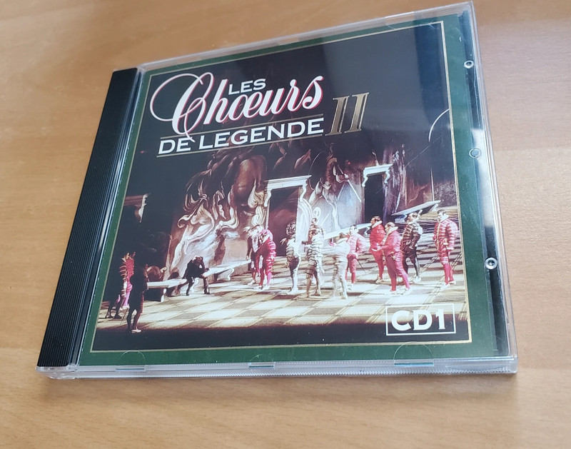 CD « les Chœurs de Légende » II  14 titres