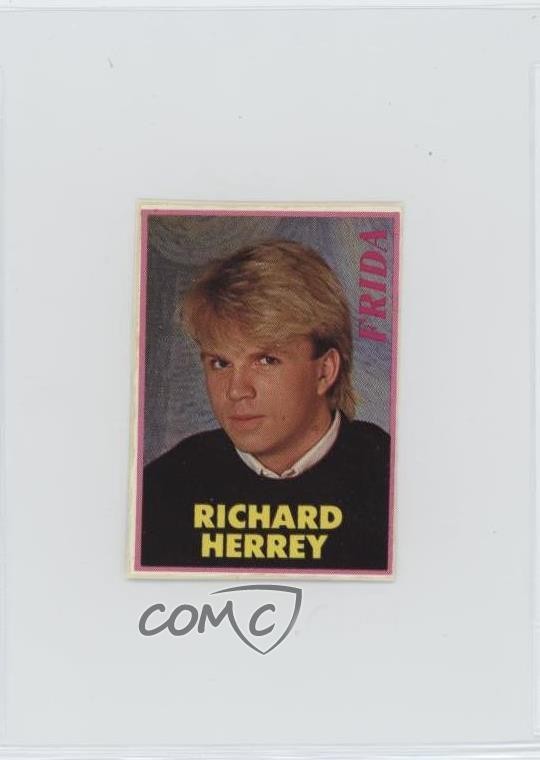 1983-88 Frida Magazine Music and Film Stars Stickers Richard Herrey 11pj