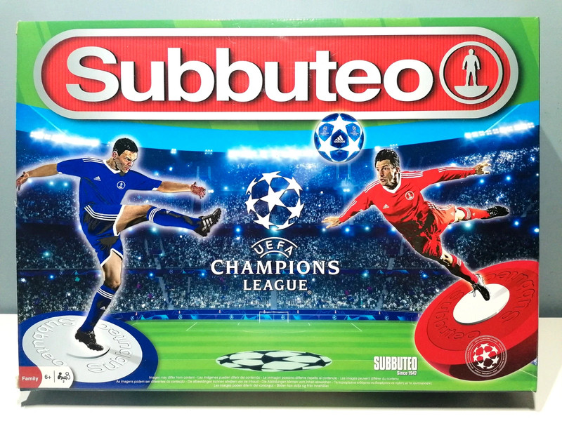 Subbuteo Set Uefa Champions League Edition Nuovo
