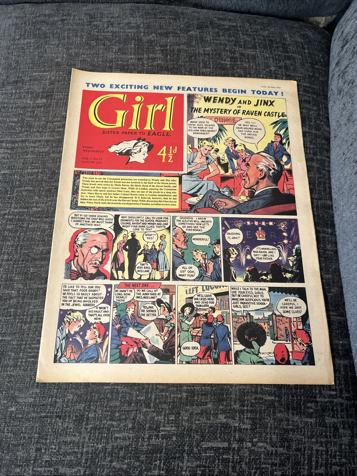 Girl Comic - Vol 2 No 33 - 10 June 1953