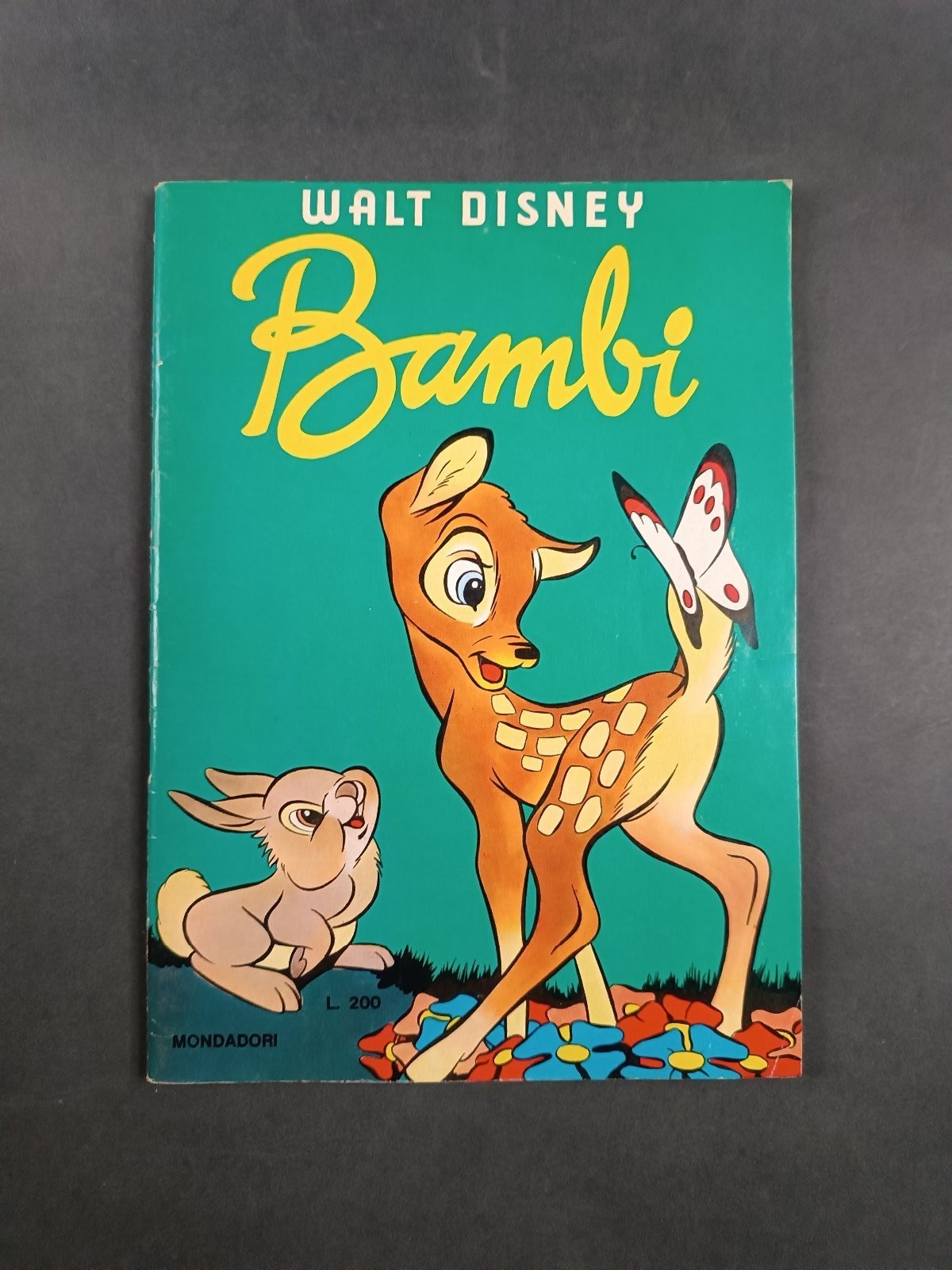 Fumetto Walt Disney Bambi Albi Disney Fuoriserie n.2 Mondadori 1968