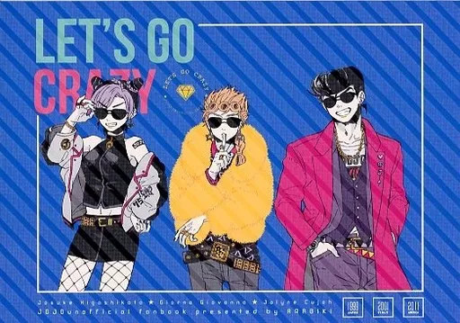 Setsunano JoJo Doujin BL Fumetti Donna 48p Rarissimo [Età 13+]
