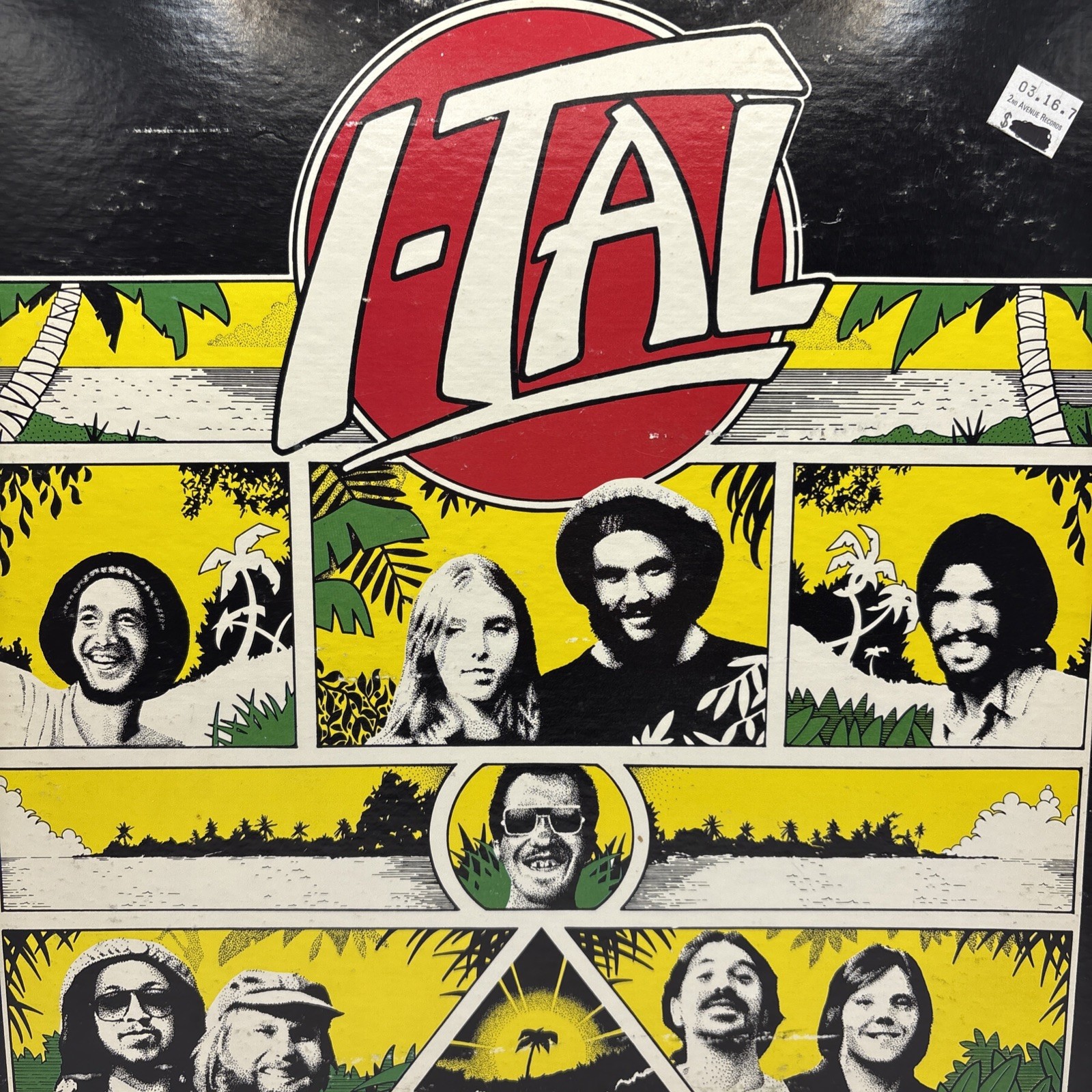 I-Tal – I-Tal (Self Titled) LP 1981 VG/VG+ 1st Press NR13278 Roots Reggae
