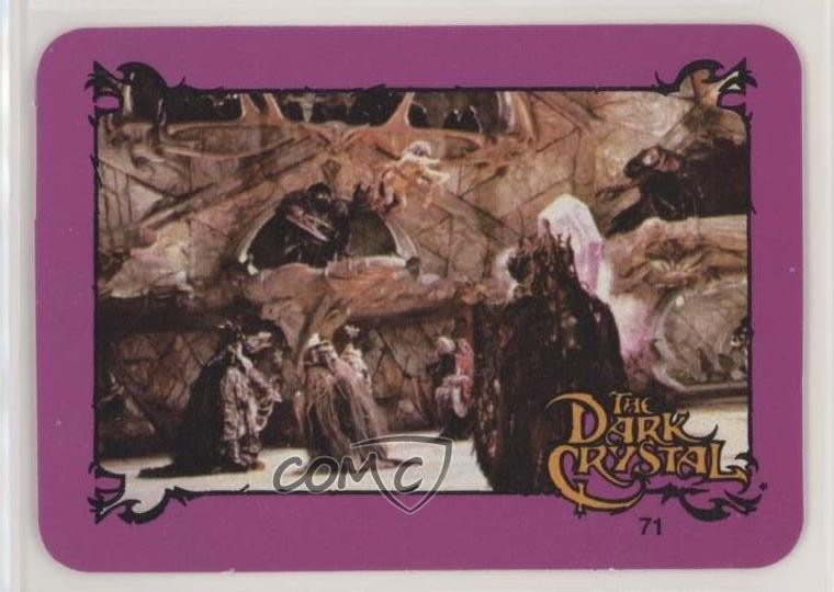 1982 Donruss Il Cristallo Oscuro Il Salto #71 3c7
