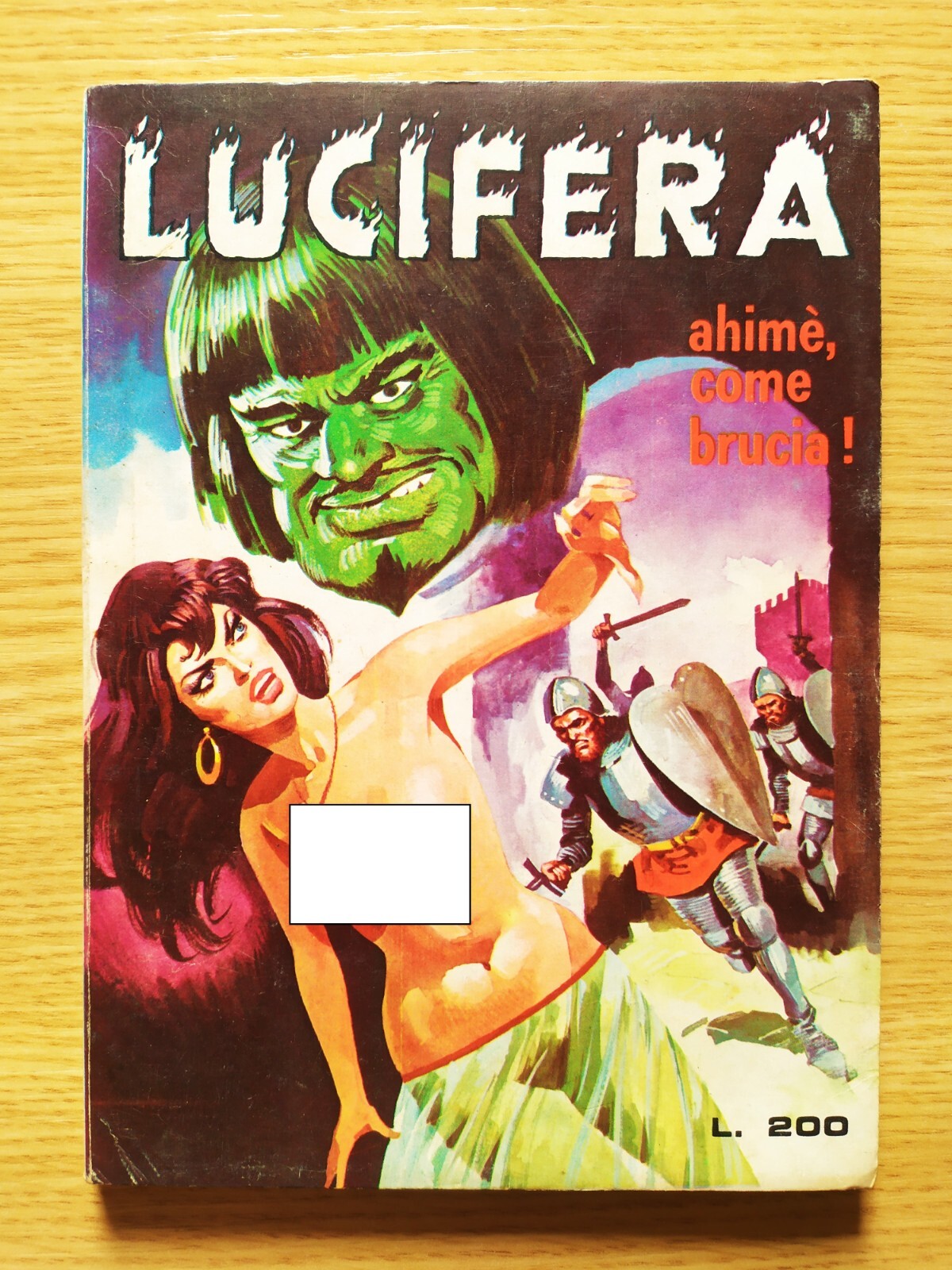 LUCIFERA n. 30 - 1974 - Ahimè, come brucia - OTTIMO - EDIPERIODICI